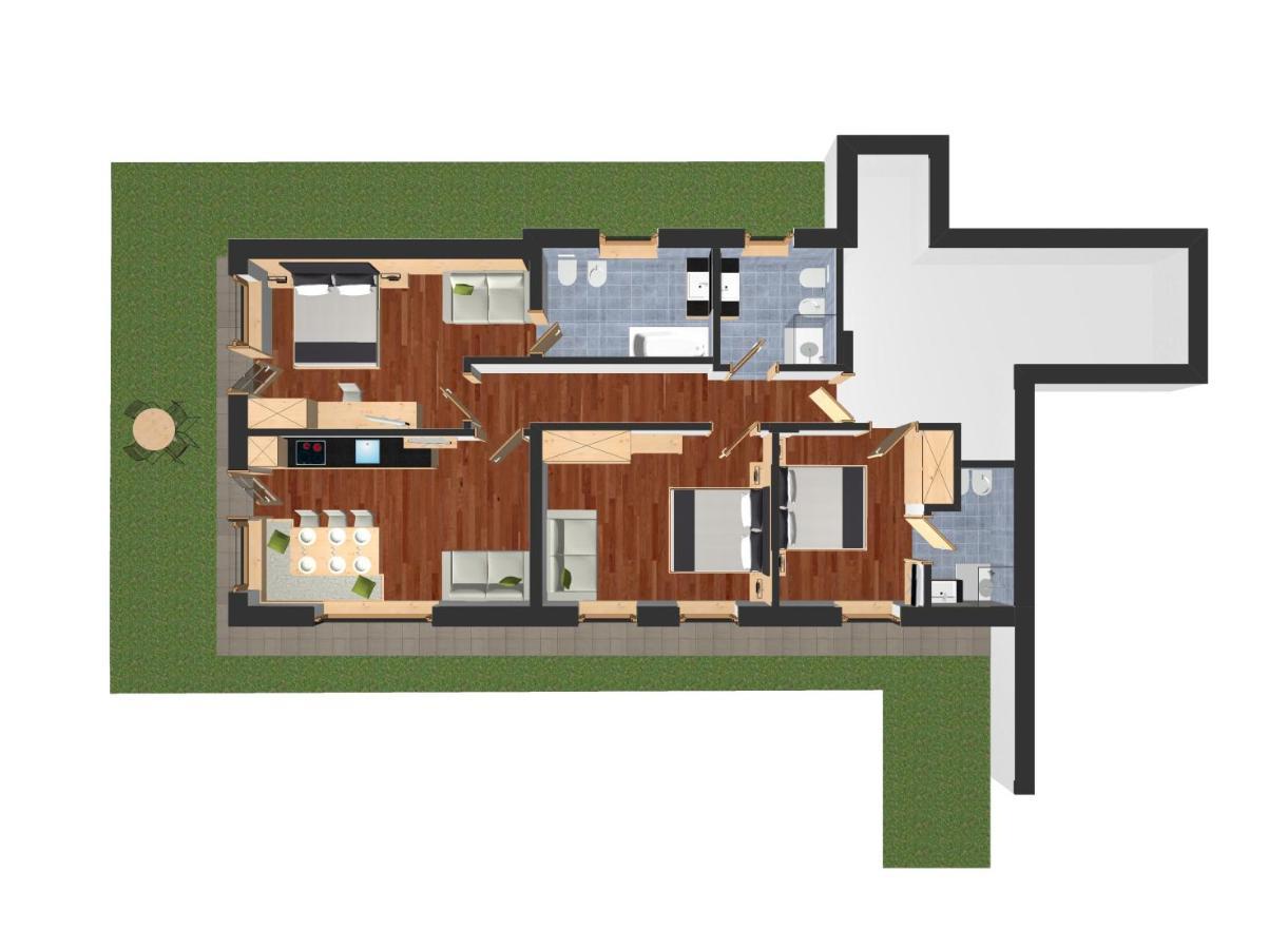 Residence Ravisa Dolomites Sëlva di Val Gardena Eksteriør billede